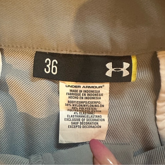 Under Armour Men’s Grey Shorts (W 36”) - Picture 2 of 5